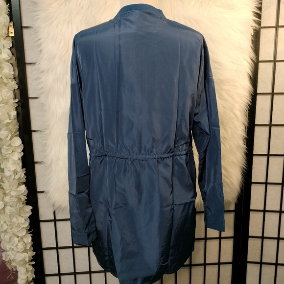 Meaneor Women's Lightweight Jacket/windbreaker Blue Size Small - Picture 4 of 6